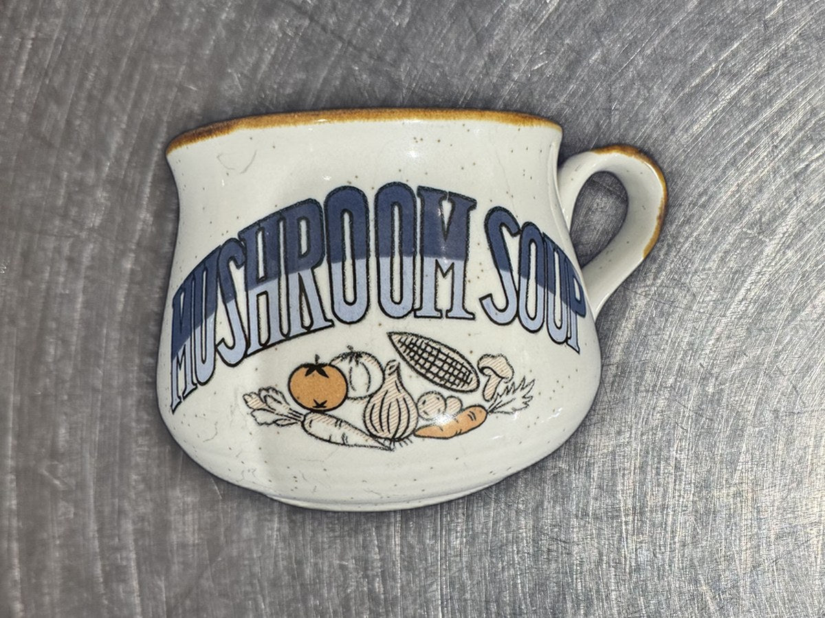Mushroom Soup Bowl: 446 ppm lead by XRF