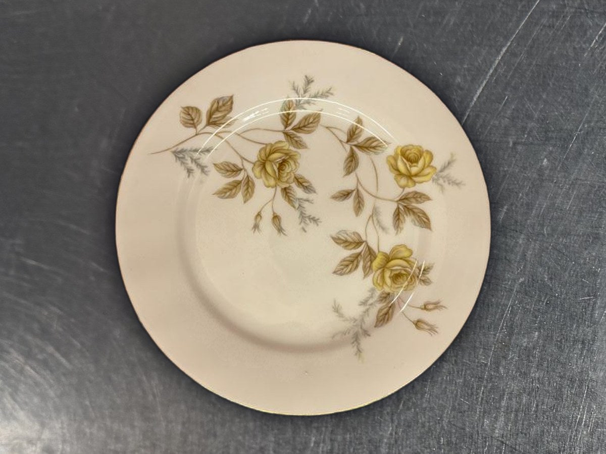 Noritake China Debonair Yellow Flower Dish: 27 ppm lead by XRF