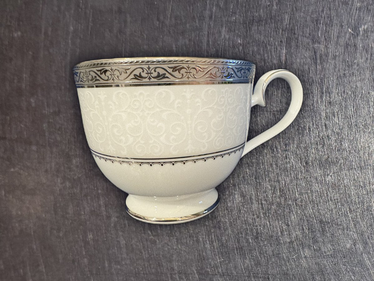 Noritake Odessa Platinum Tea Cup: 16 ppm lead by XRF