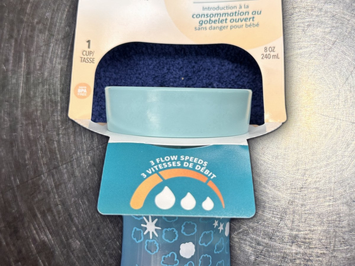 Nuk 240ML Light Blue Baby Magic Sipping Cup: no lead detected by XRF