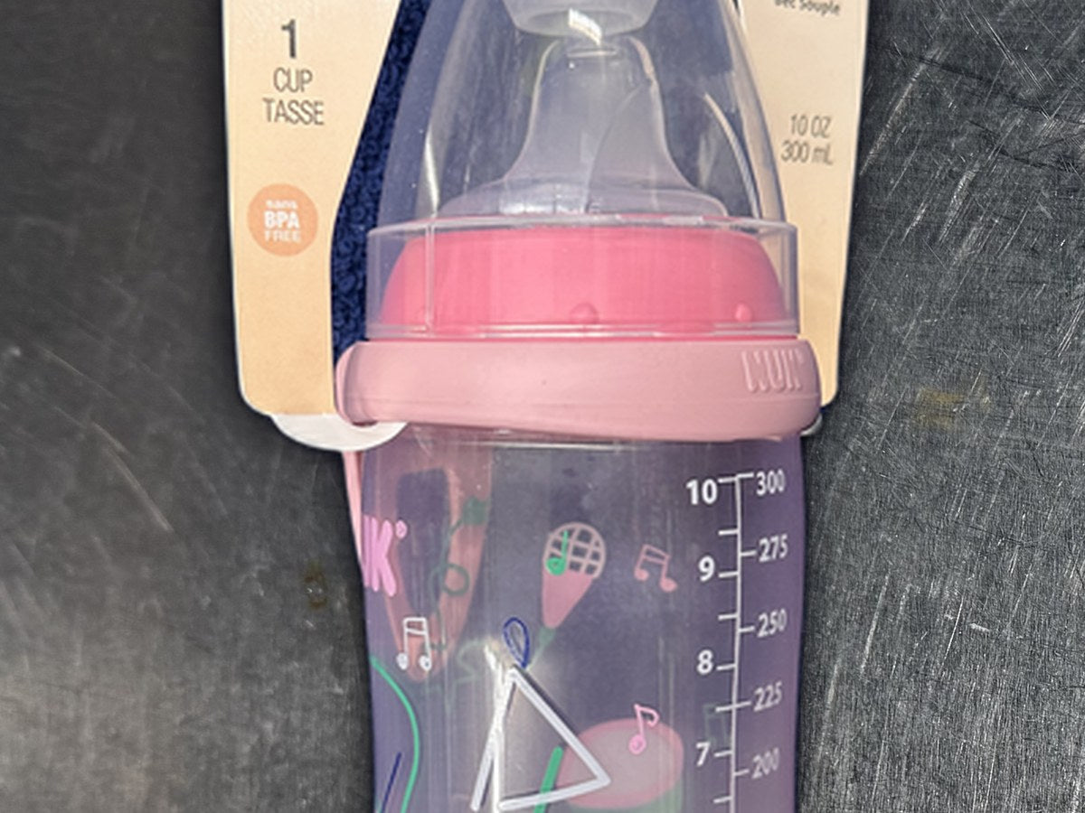 Nuk 300ML Pink Baby Bottle: no lead detected by XRF