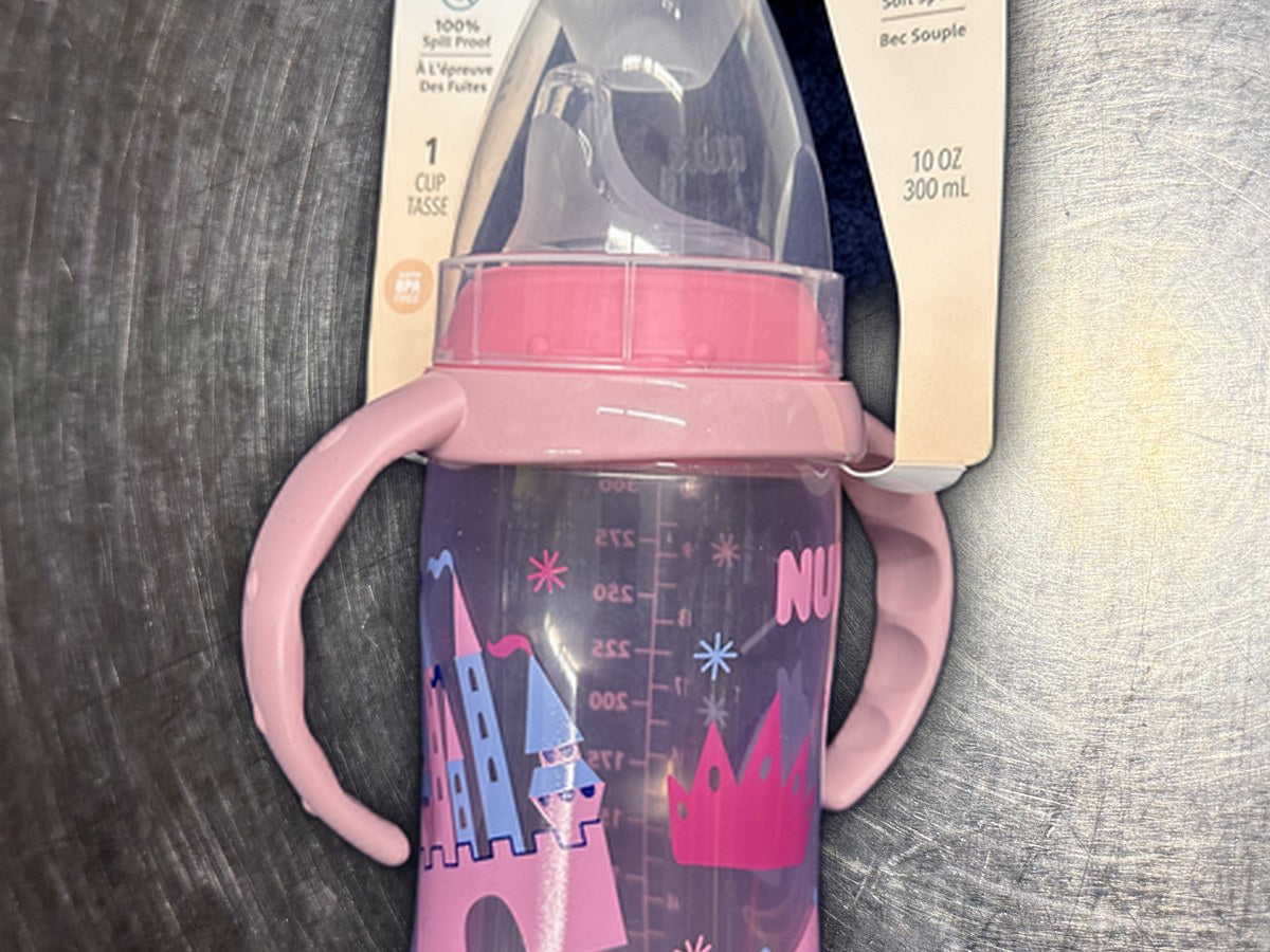 Nuk 300ML Pink Sipply Baby Bottle: no lead detected by XRF