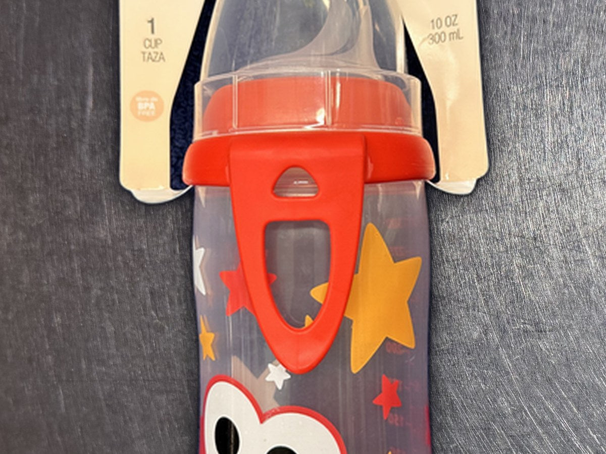Nuk 300ML Sesame Street Elmo Baby Sippy Cup Bottle: no lead detected by XRF
