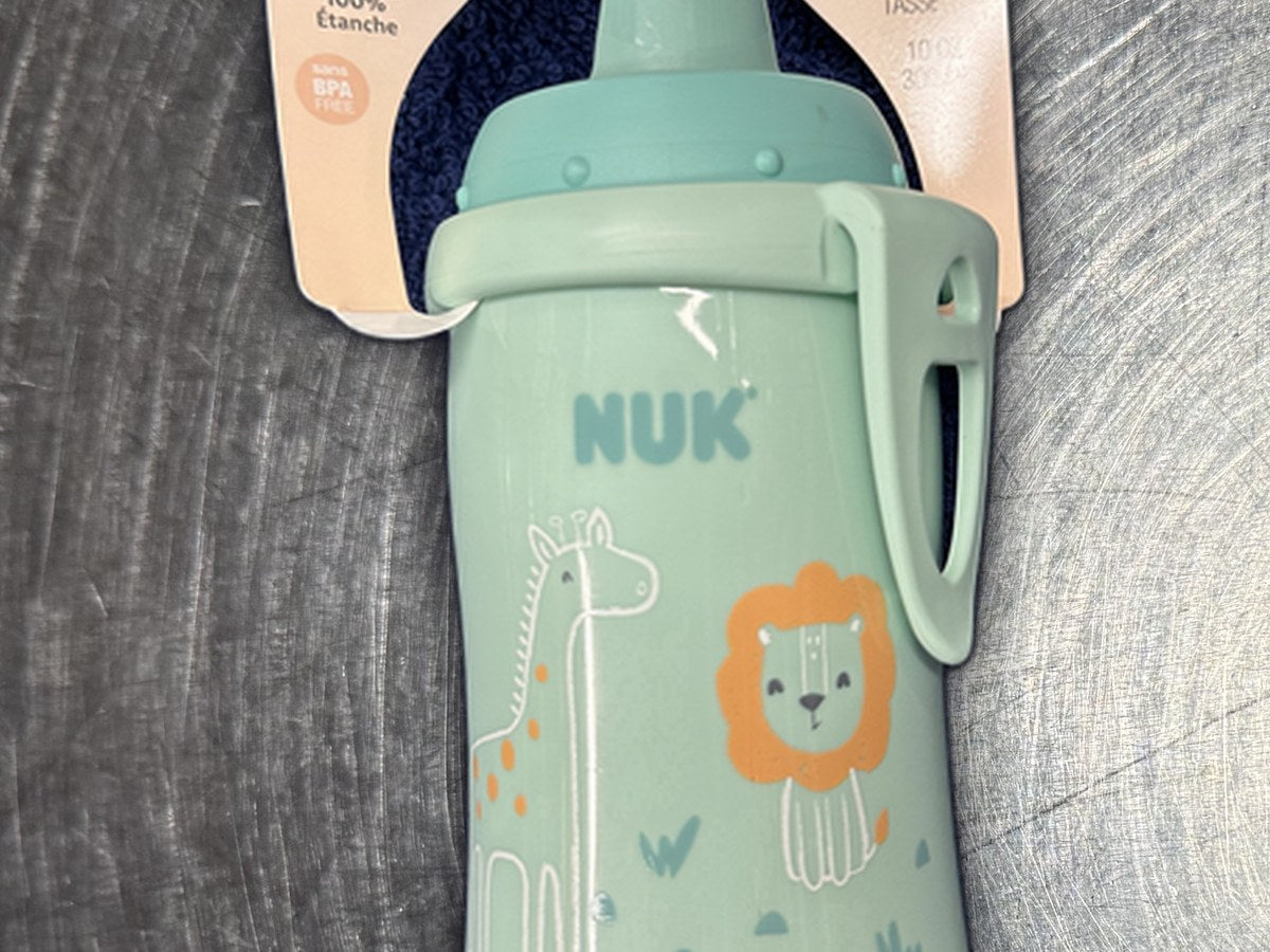 Nuk Active Hard Spout Kids Slippy Cup Bottle: no lead detected by XRF