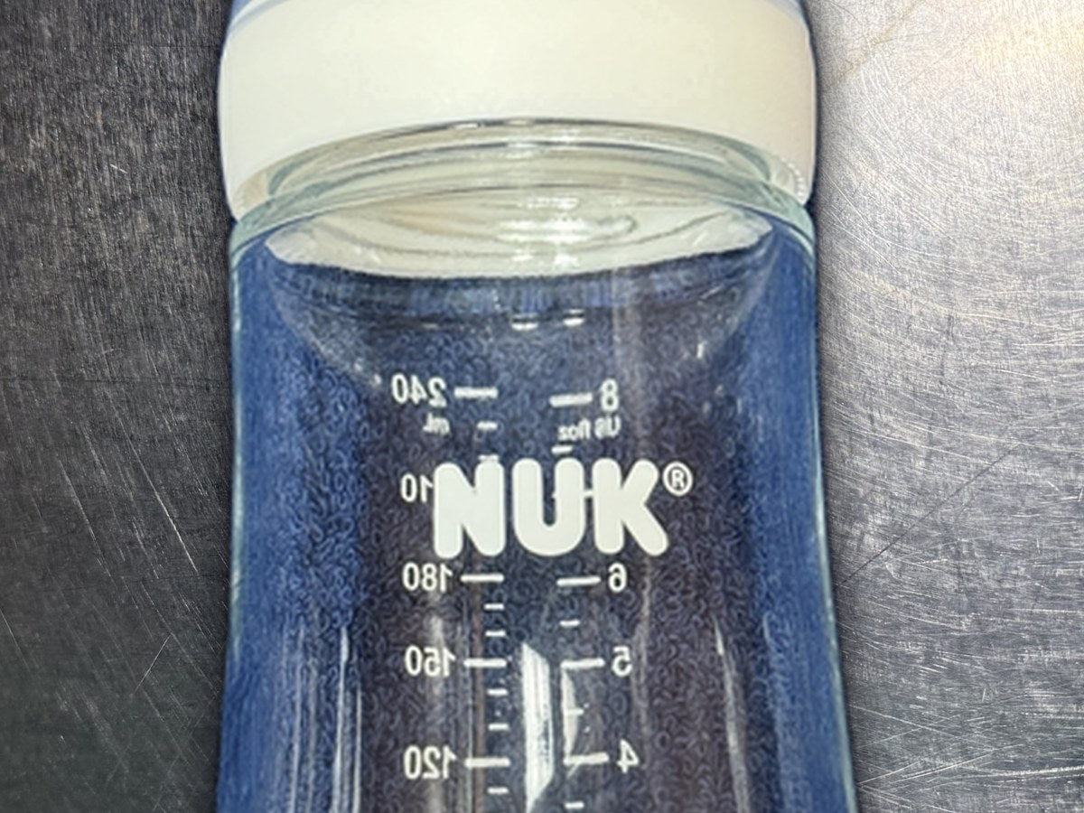 Nuk Feeding Baby Bottle: no lead detected by XRF