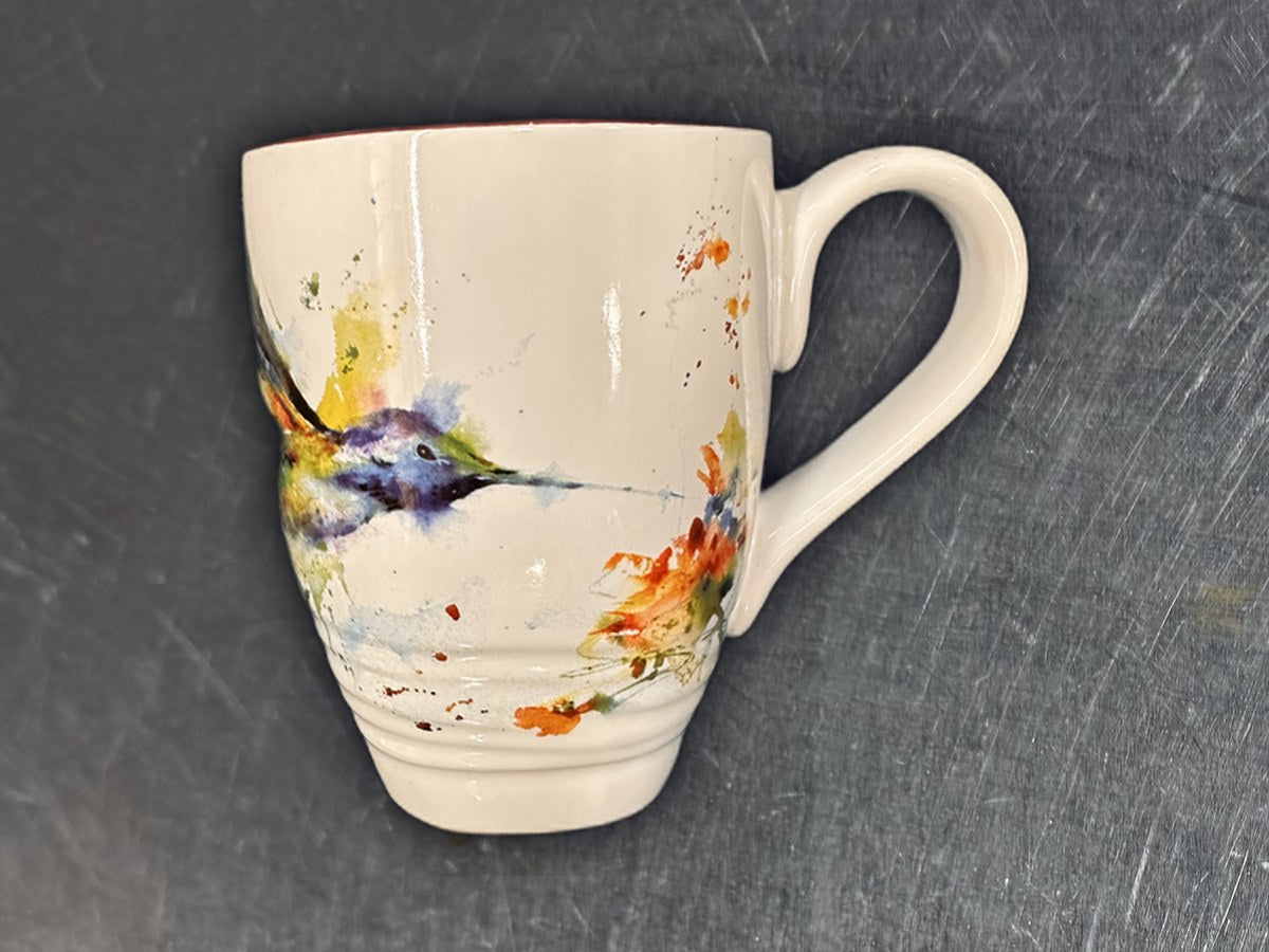 Ocean Crouser Demdaco Hummingbird Mug: 370 ppm lead by XRF