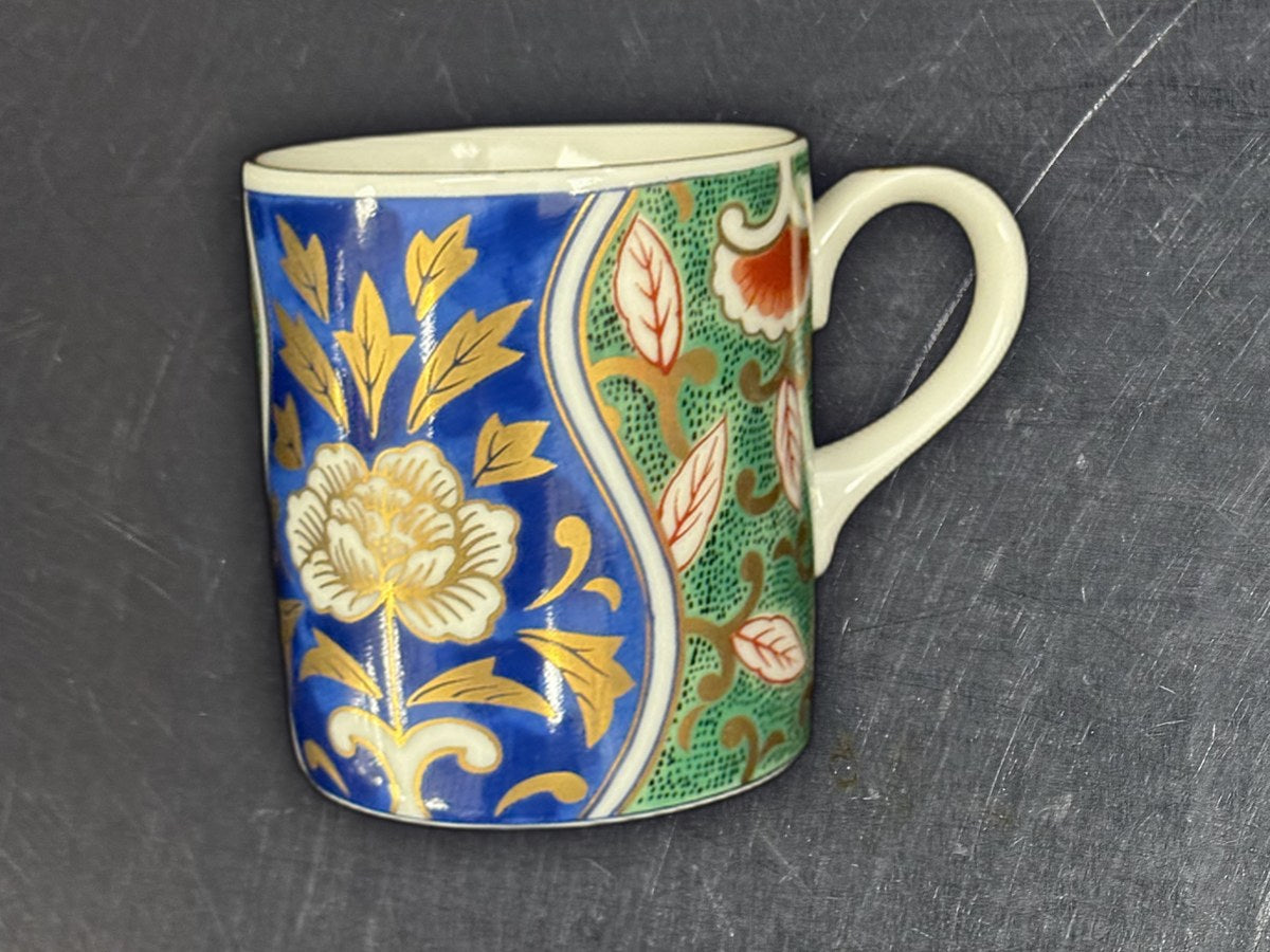 OMC Ceramic Floral Gold Design Mug: 21,730 ppm lead by XRF