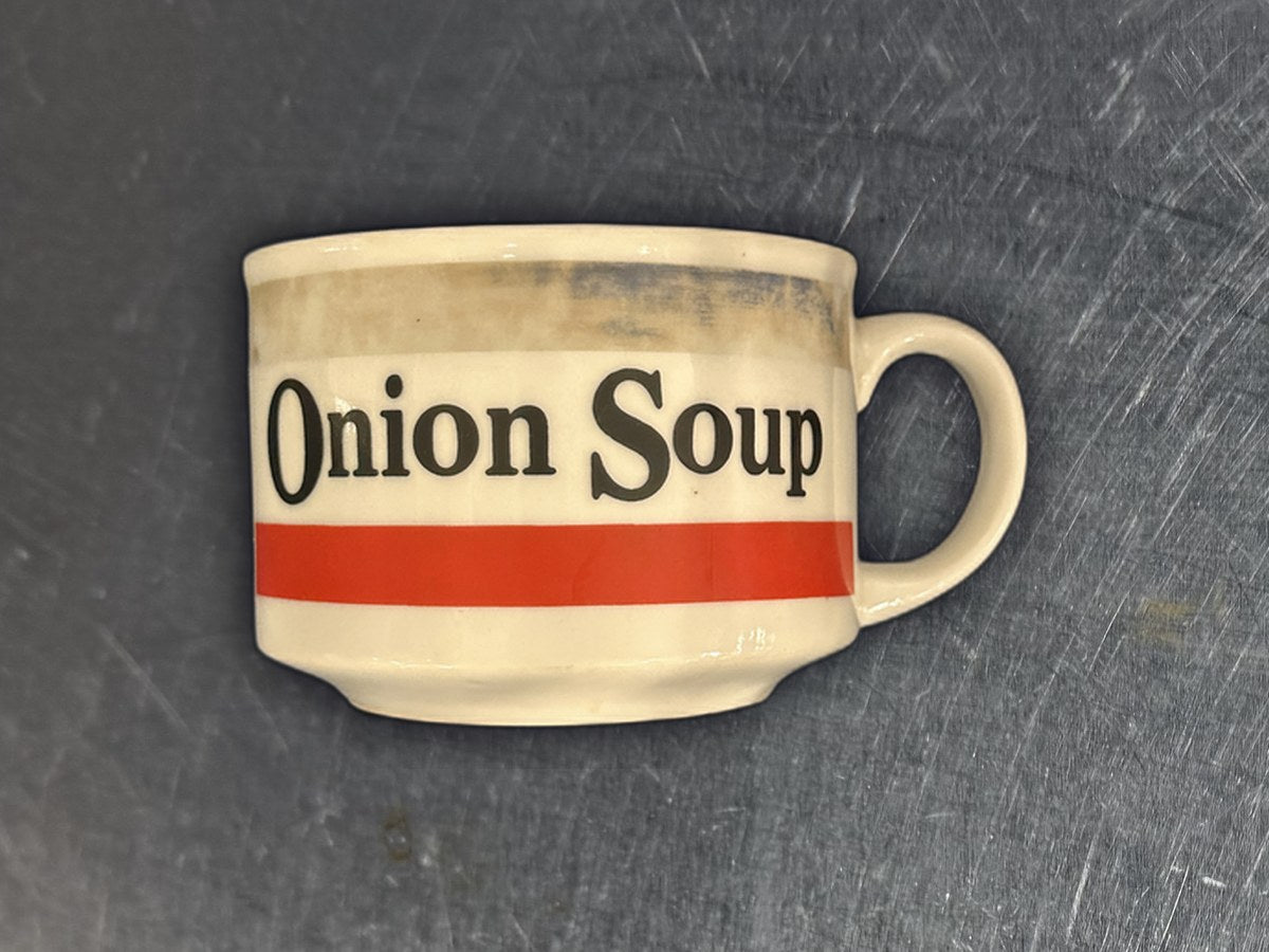 Onion Soup Vintage Mug