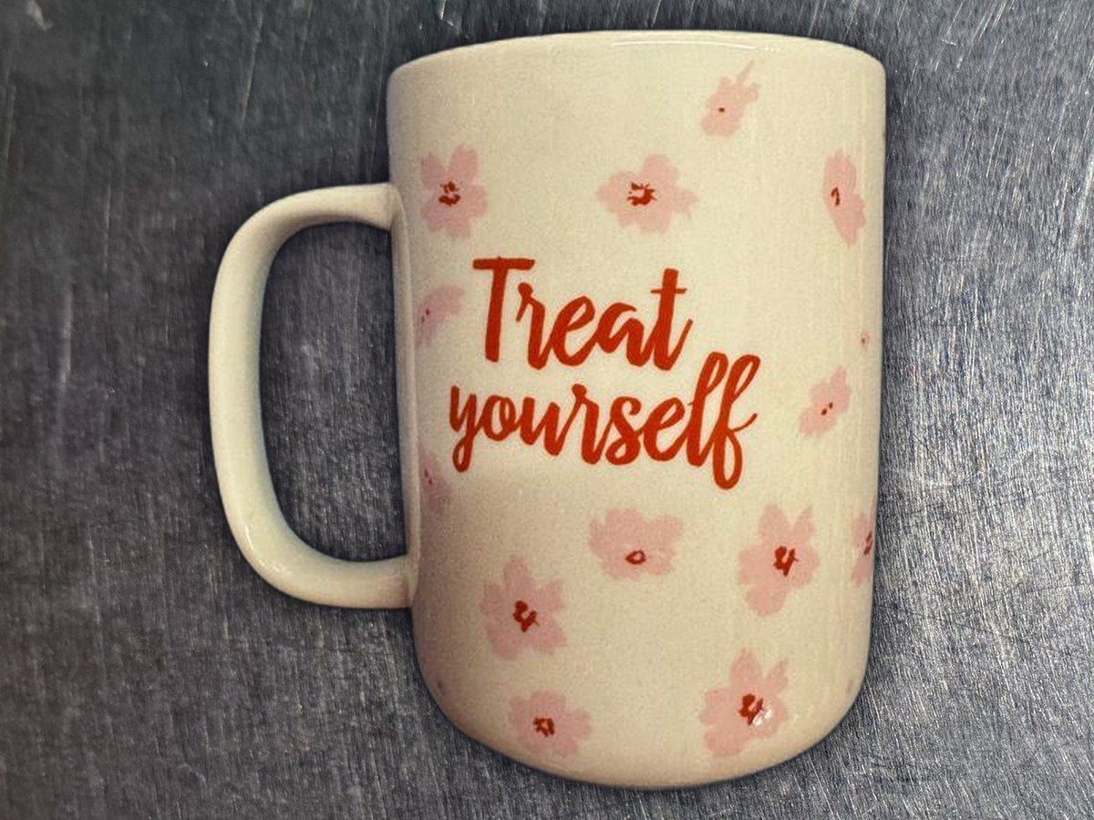 Opal House Treat Yourself Coffee Mug: 39 ppm lead by XRF