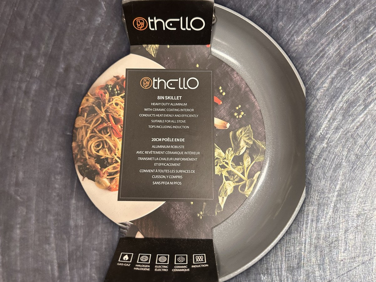 Othello "8in" Skillet Fry Pan: 8 ppm lead by XRF