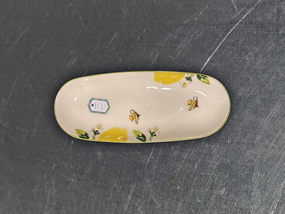 Papart seramik lemon serving tray dish