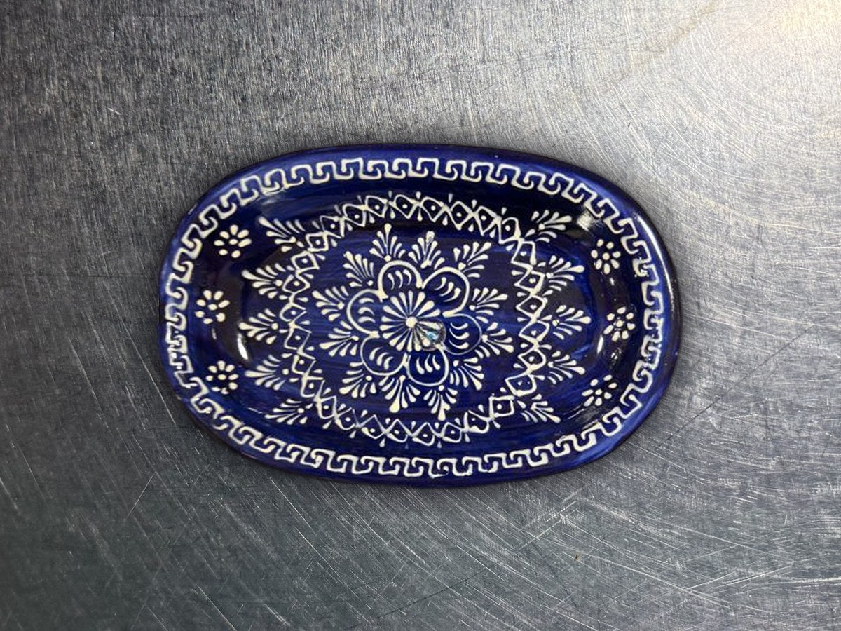 Peint a lamain en turquie rectangle dish