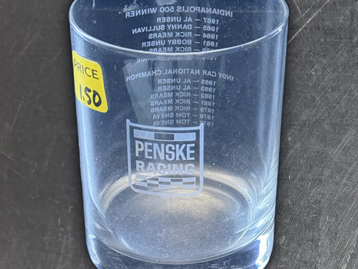 Penske racing glass