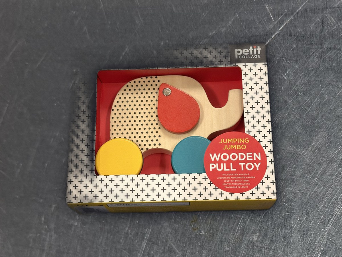 Petit Collage Wooden Pull Toy: 14 ppm lead by XRF