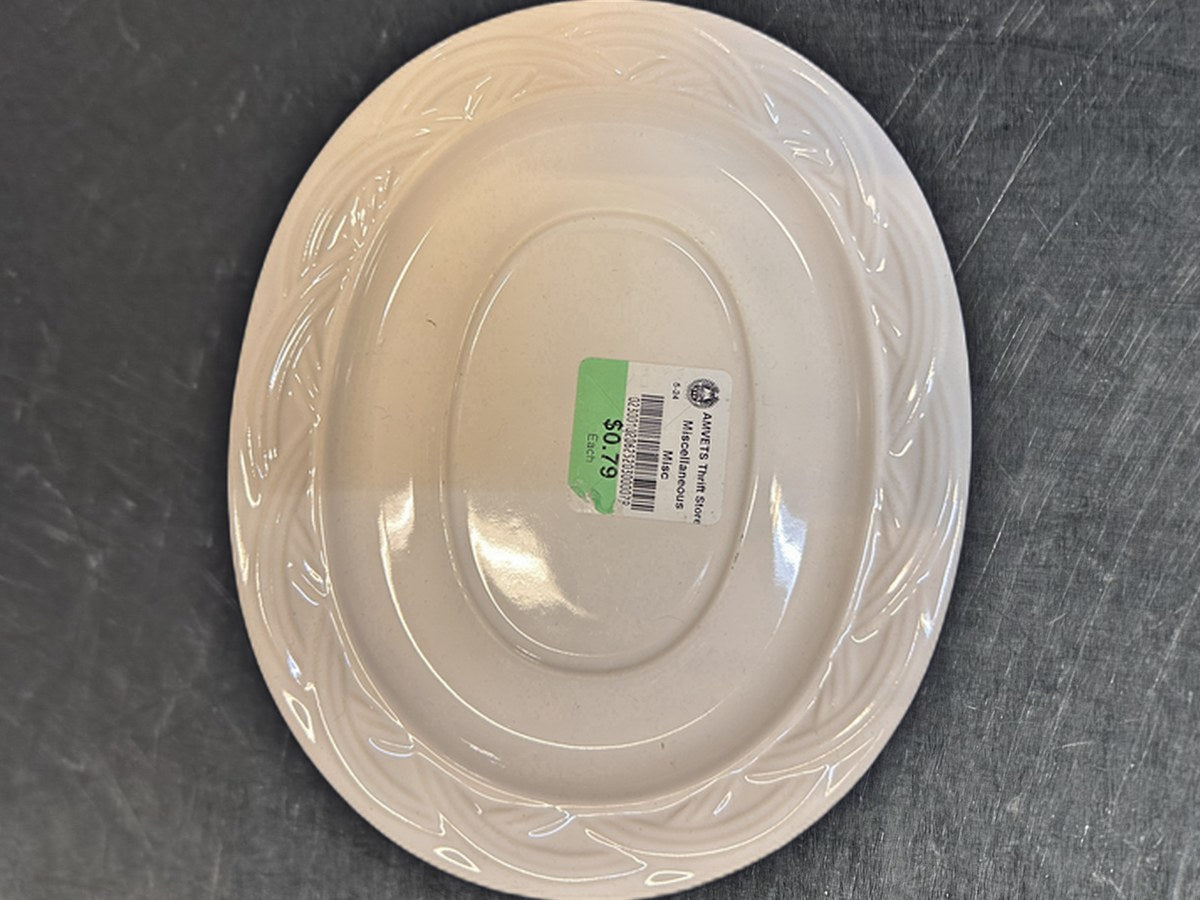 Pfaltzgraff Ceramic Oval Dish: 439 ppm lead by XRF