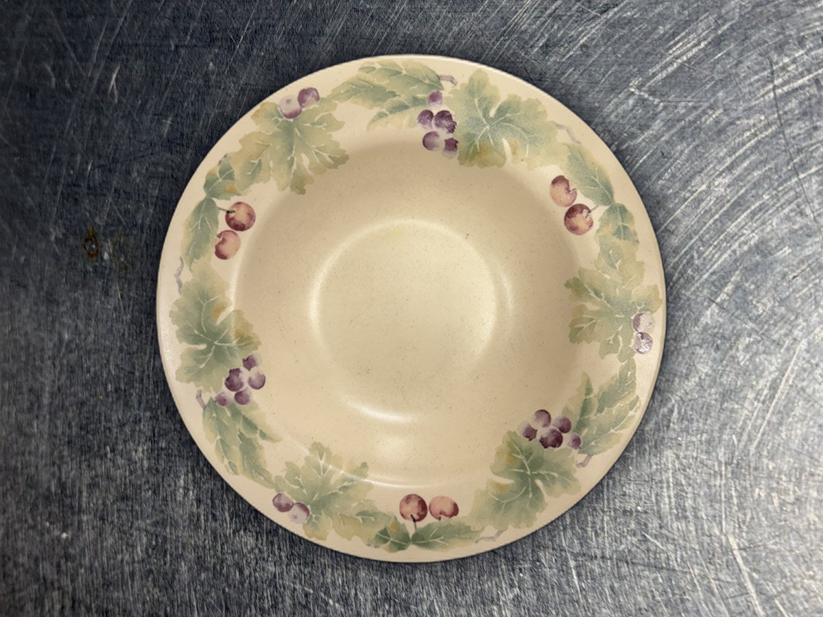 Pfaltzgraff Jamberry Bowl: 100 ppm lead by XRF