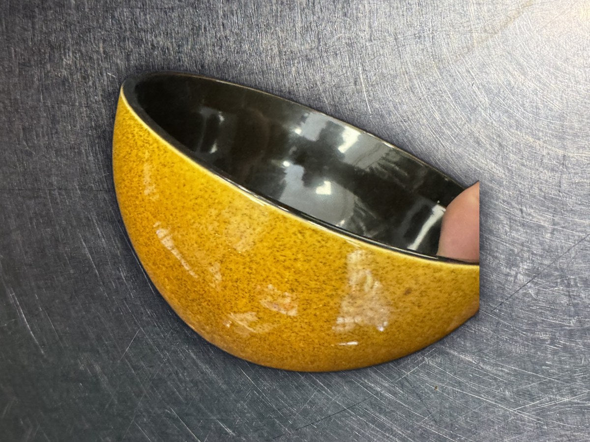 Pfaltzgraff Orange Bowl: 1,186 ppm lead by XRF
