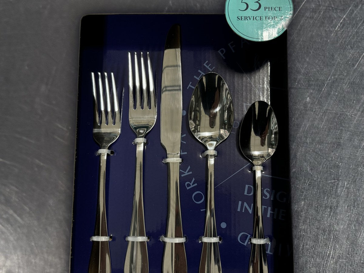 Pfaltzgraff Premium Stainless Steel Flatware: no lead detected by XRF