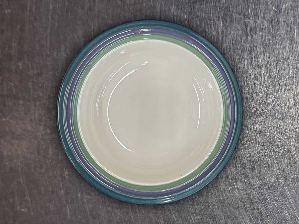 Pfaltzgraff Round Green & Blue Dish: 64 ppm lead by XRF