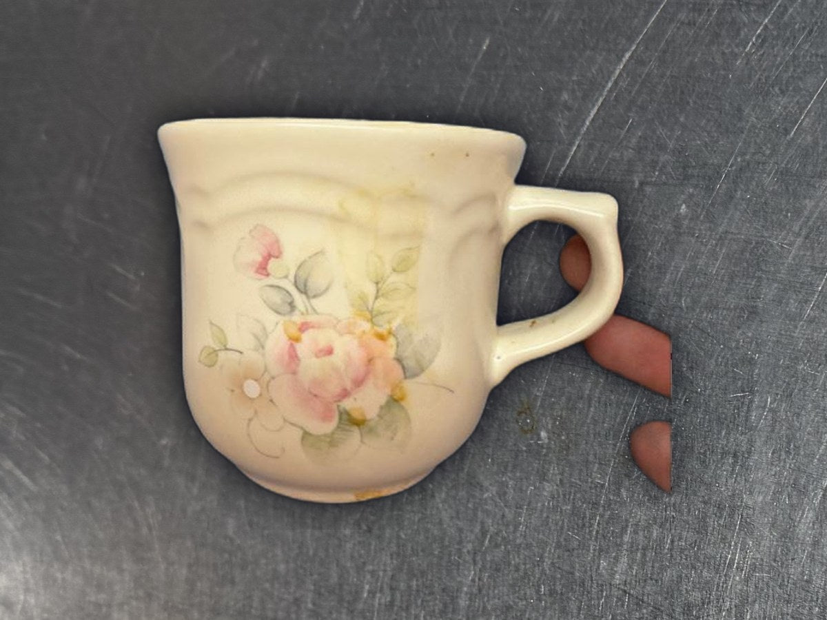 Pfaltzgraff Tea Rose Cup: 97 ppm lead by XRF