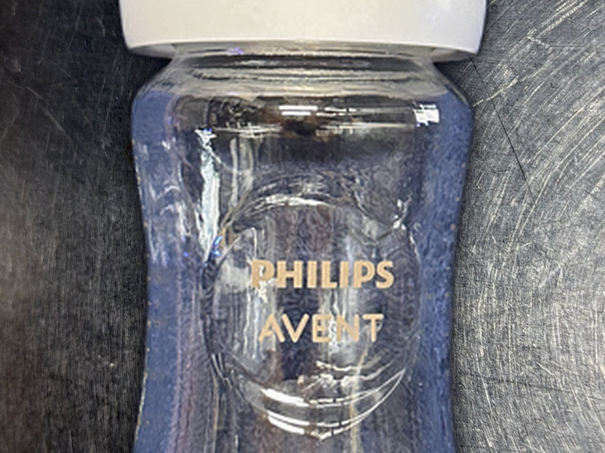 Philips Avent Glass Baby Bottle: no lead detected by XRF