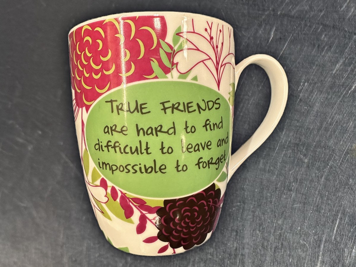 Pier 1 Imports True Friends Coffee Mug: 3,192 ppm lead by XRF
