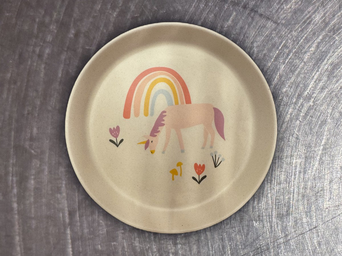 Pillowfort Kids Unicorn Dish: no lead detected by XRF