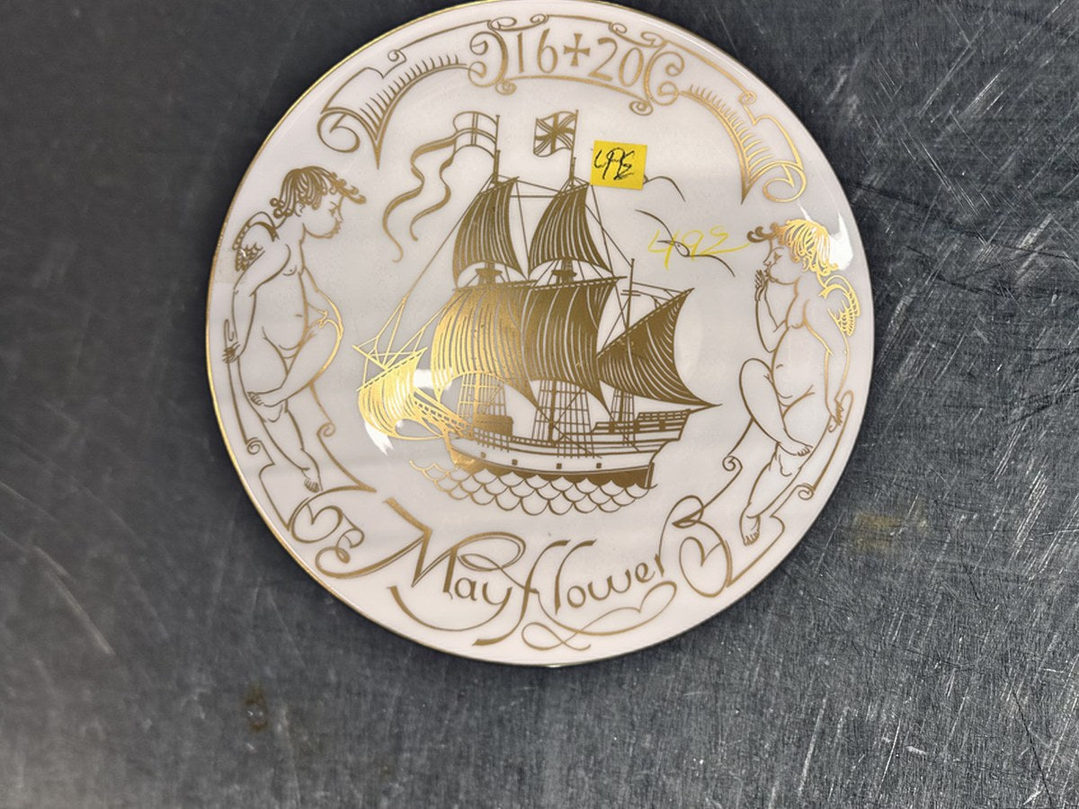 Plymouth England May Flower Dish: 85,936 ppm lead by XRF