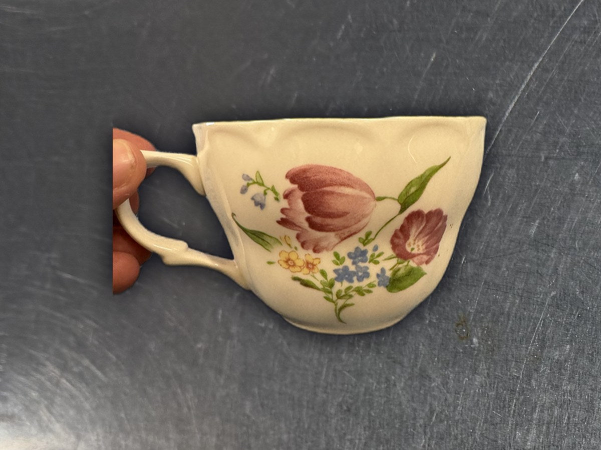 Provincial Design by Nikko Biarritz Tea Cup: 38,764 ppm lead by XRF