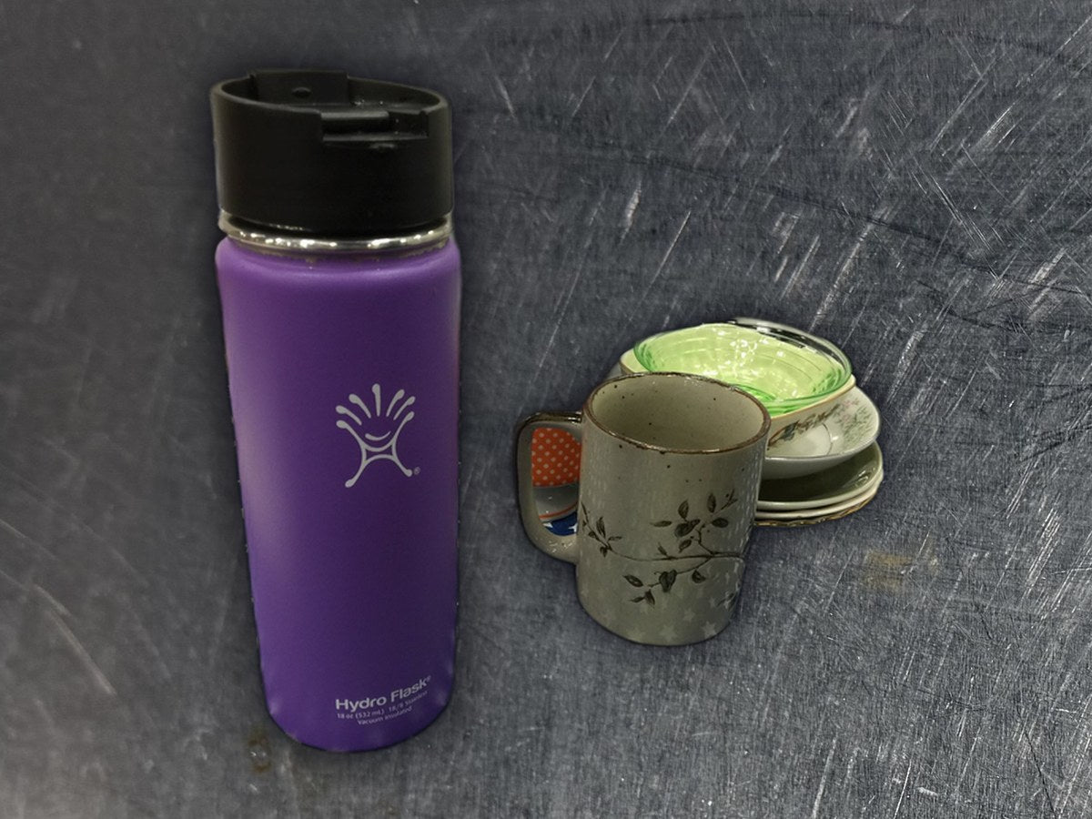 Purple Hydro Flask Tested December 2015: 3,647 ppm lead by XRF