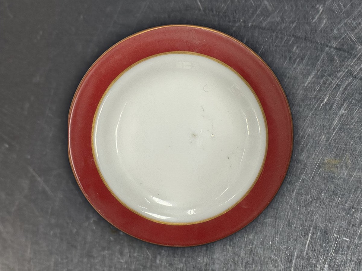 Pyrex Round Red Design Dish: 656 ppm lead by XRF