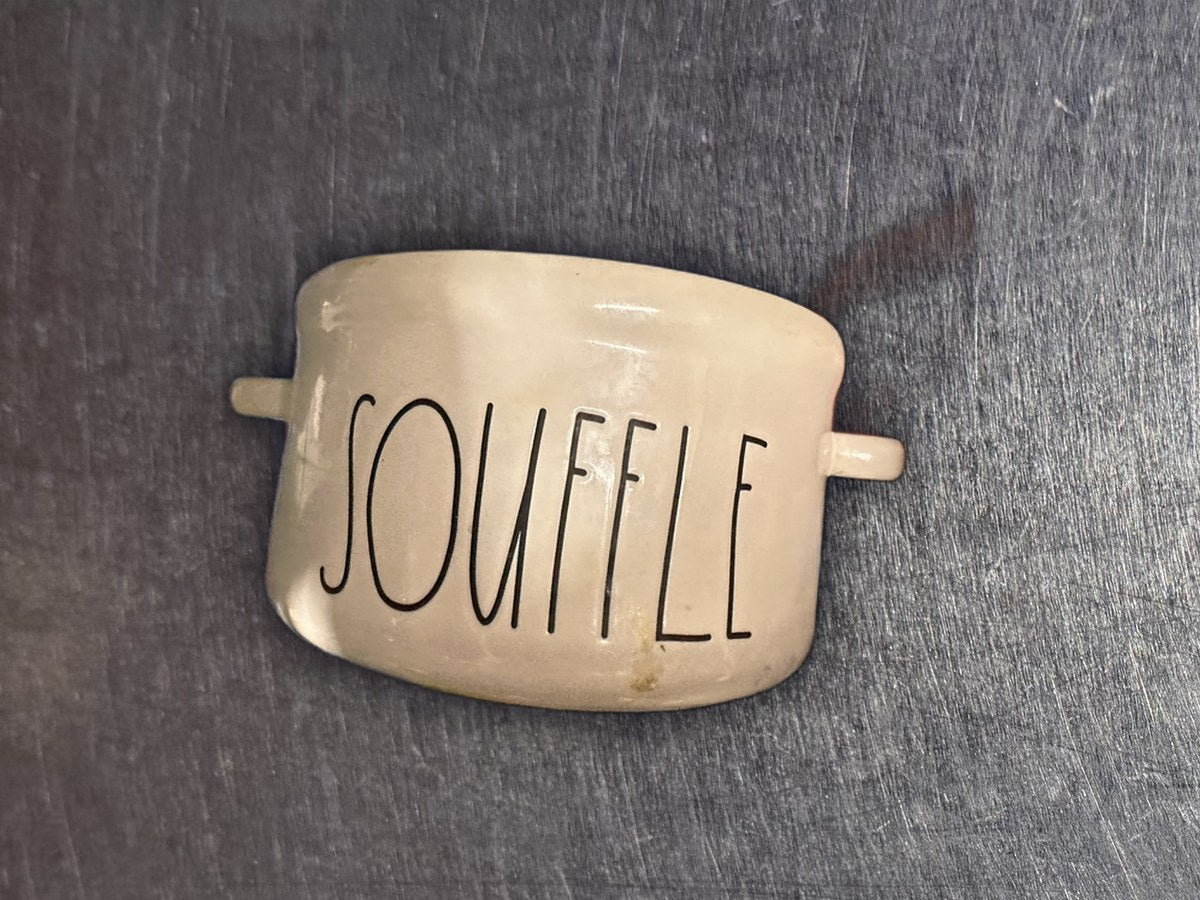 Rae Dunn Souffle Large Mug: 599 ppm lead by XRF