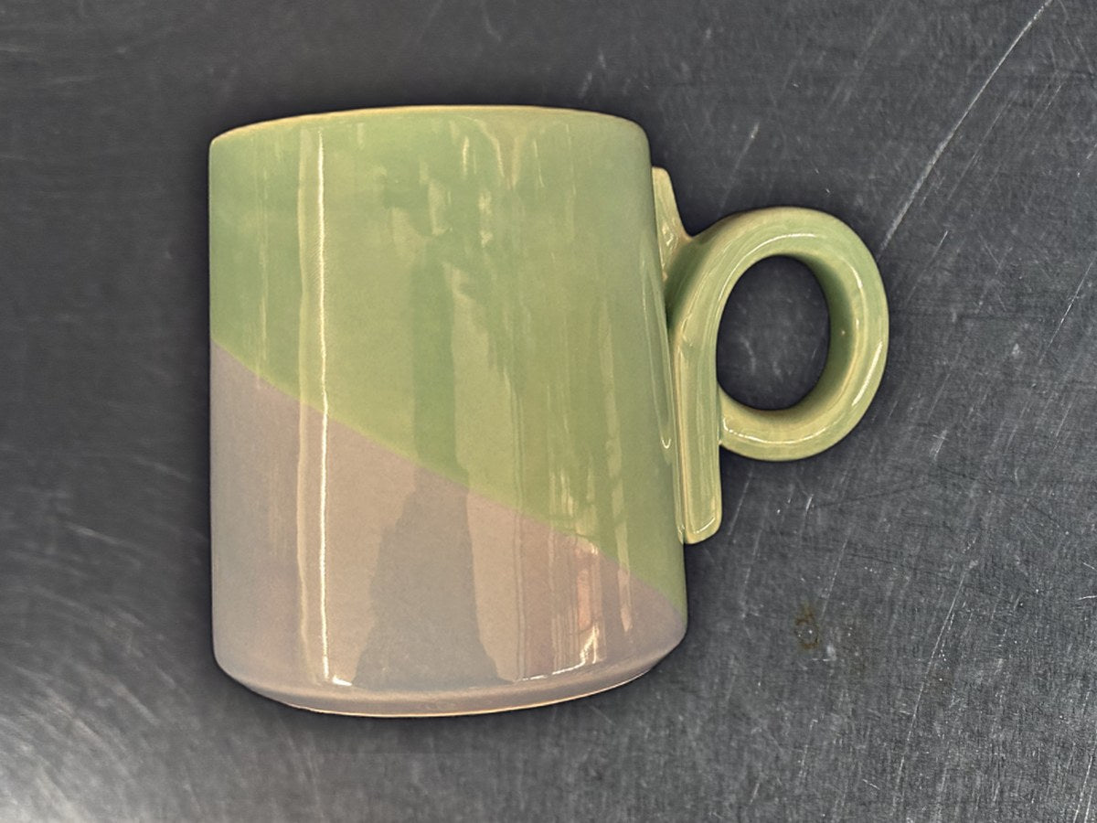 Real Living Vintage Vibes Green & White Mug: 109 ppm lead by XRF