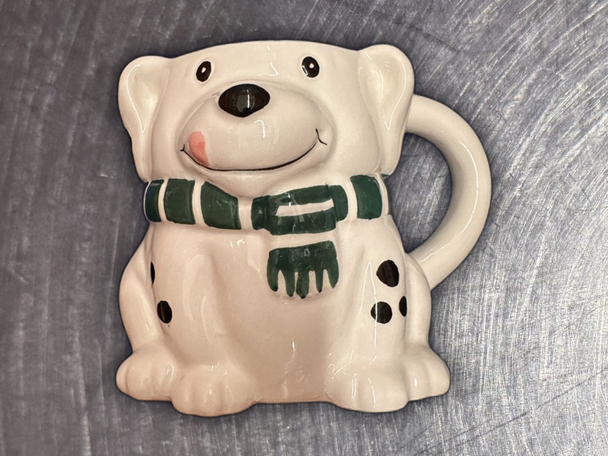 Real Living White Dog with Green Coffee Mug: 52 ppm lead by XRF