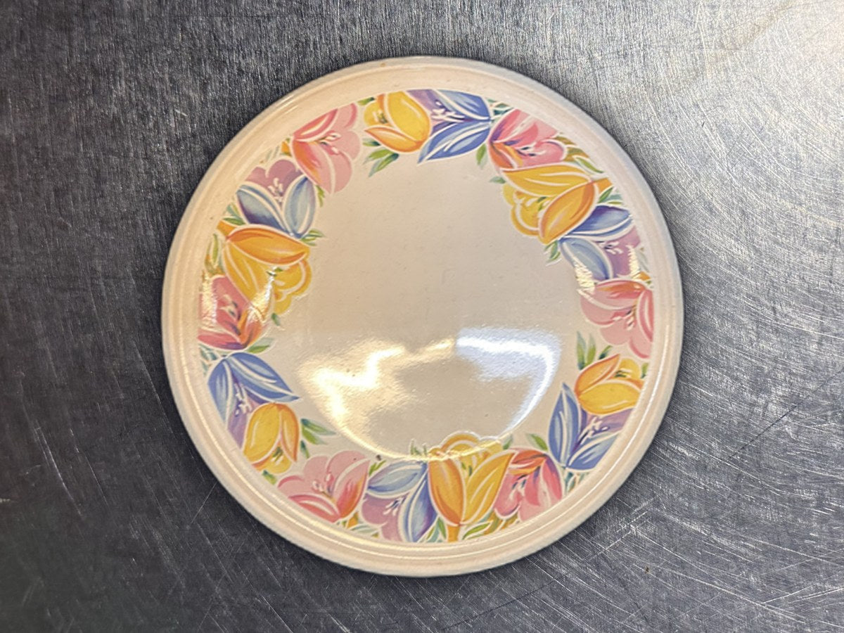 Retroneu Floral Ceramic Saucer: 1,001 ppm lead by XRF