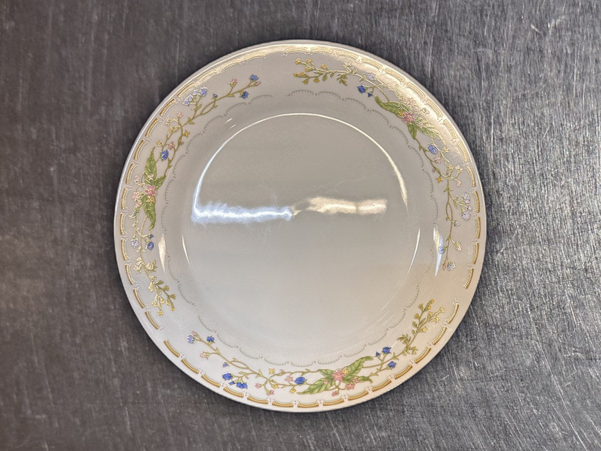 Round Floral Ceramic Dish: 48 ppm lead by XRF