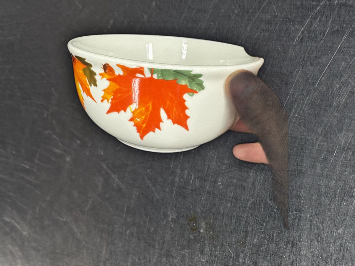 Royal Norfolk Autumn Fall Maple Bowl: 46 ppm lead by XRF