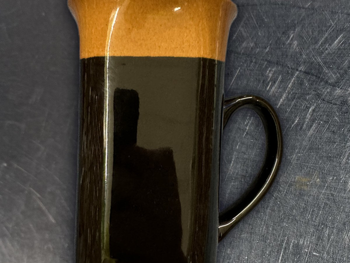Royal Norfolk Black & Brown Coffee Mug: 41 ppm lead by XRF
