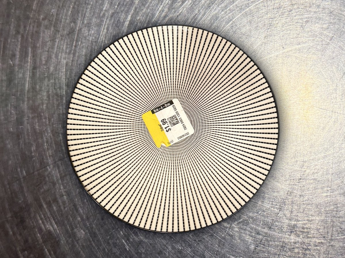 Royal Norfolk Black & White Pattern Dish: 175,465 ppm lead by XRF