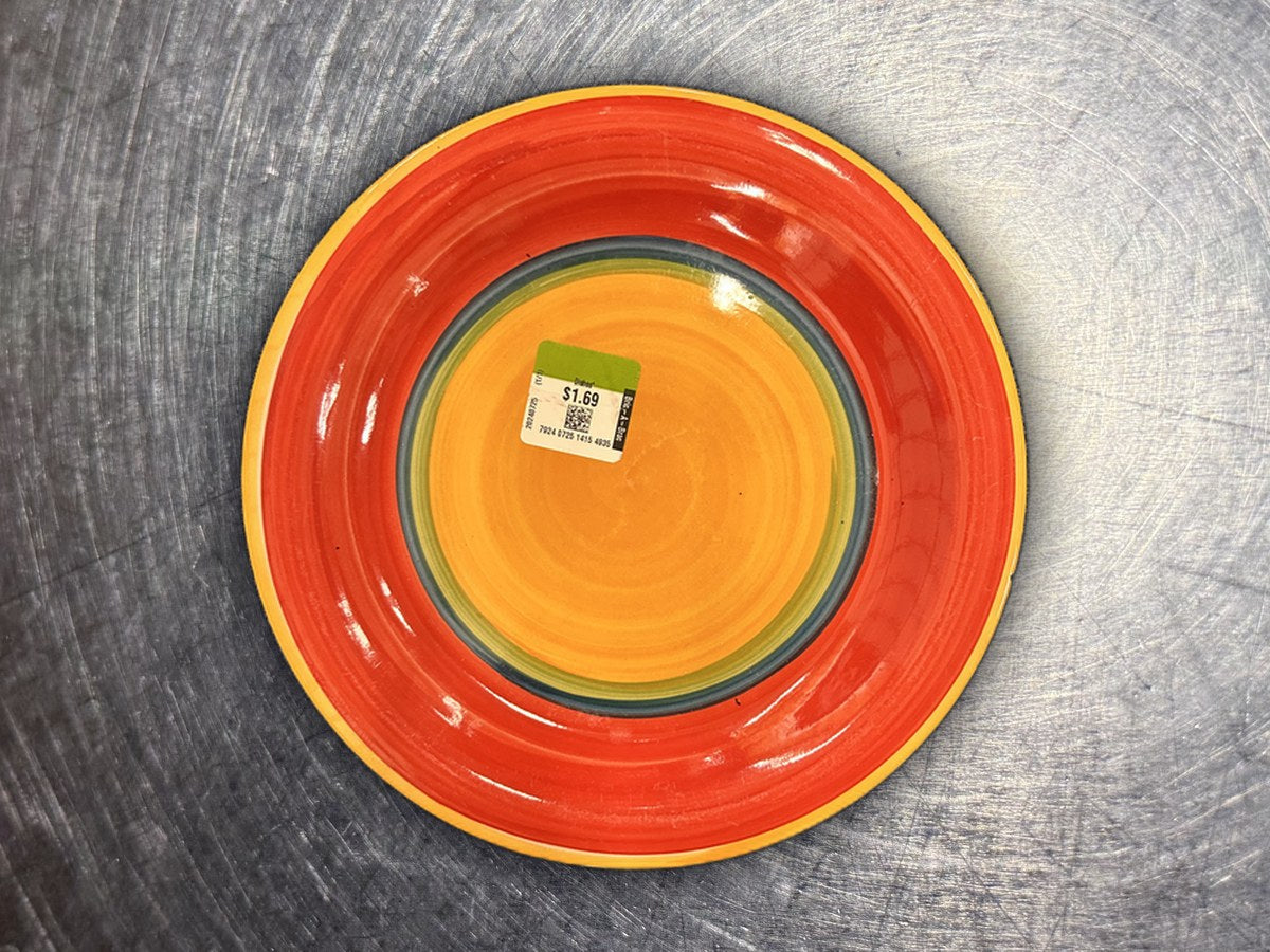 Royal Norfolk Mambo Yellow Dish: no lead detected by XRF