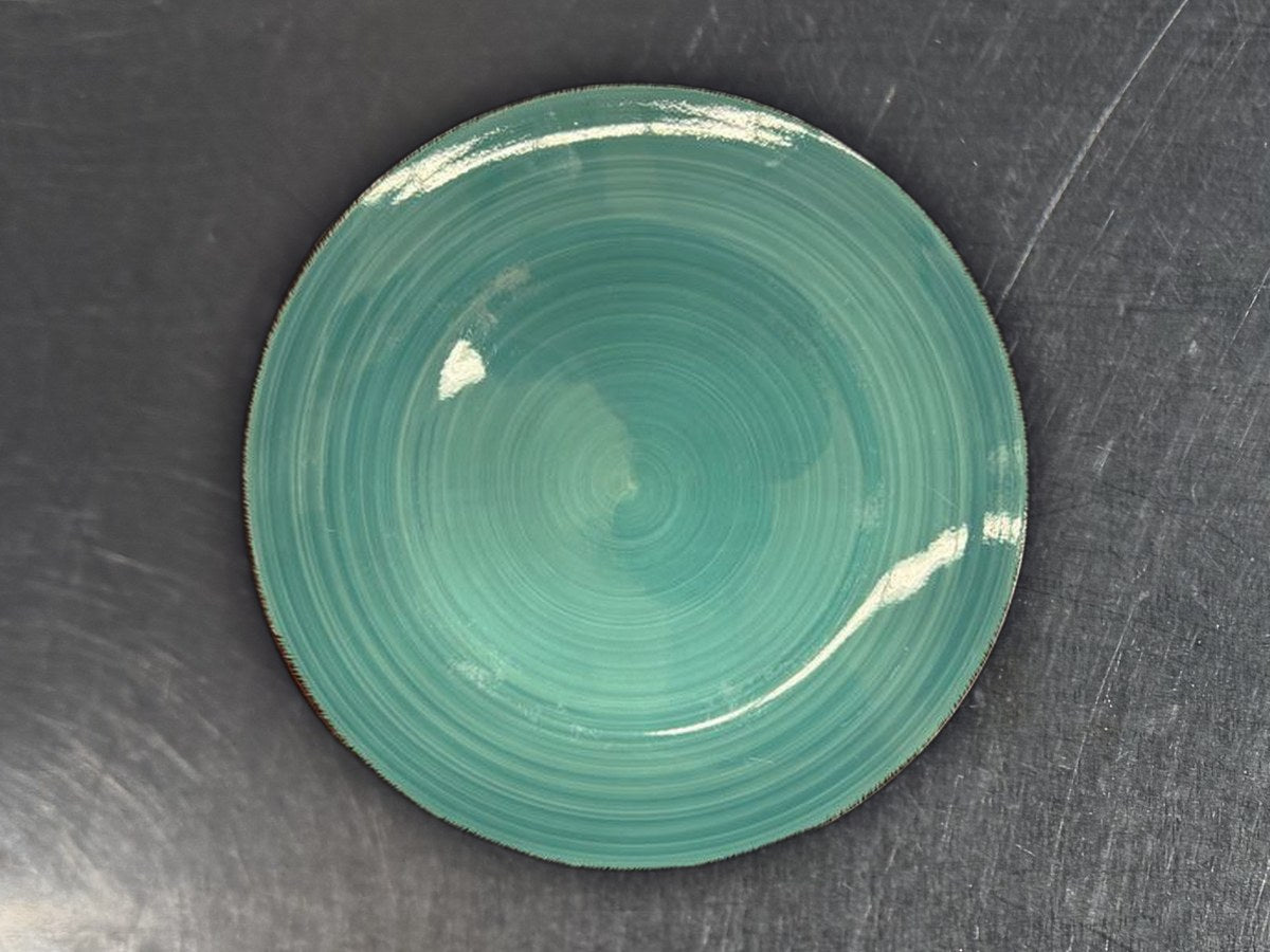 Royal Norfolks Round Blue Dish: 43 ppm lead by XRF