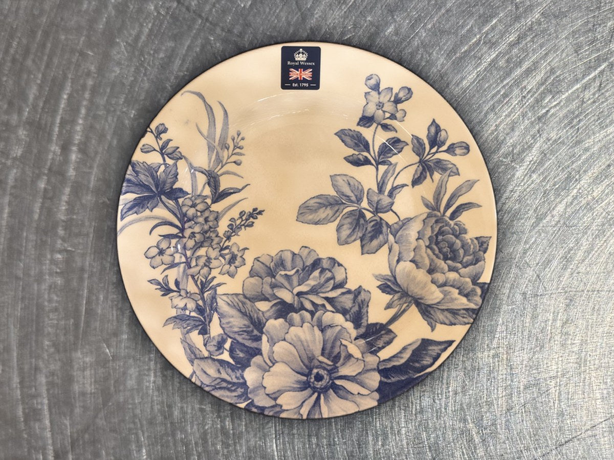 Royal wessex blue rose dish