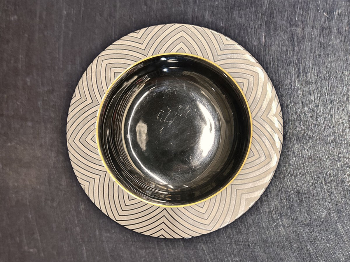 Sango Black Magic Soup Bowl: 8,456 ppm lead by XRF