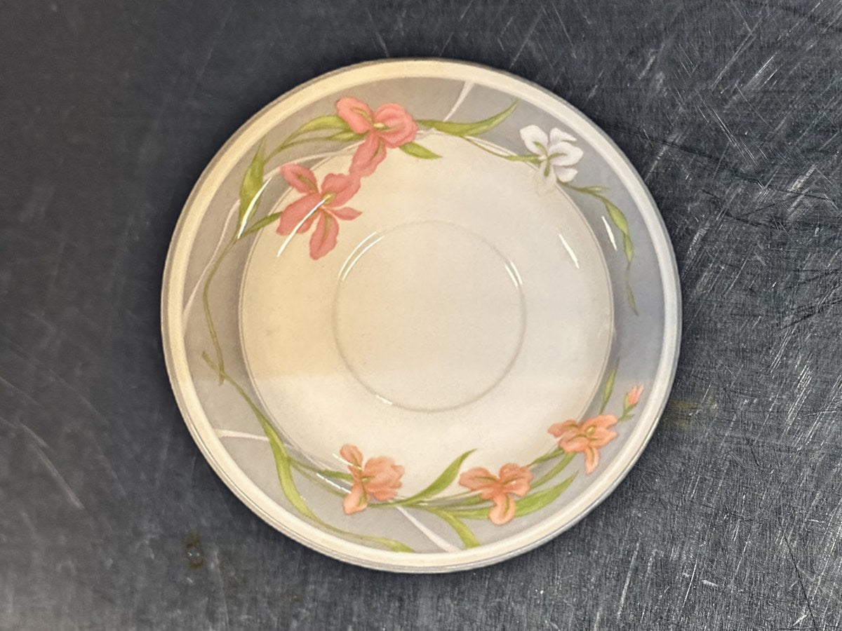 Sango Floral Ceramic Saucer: 58,728 ppm lead by XRF
