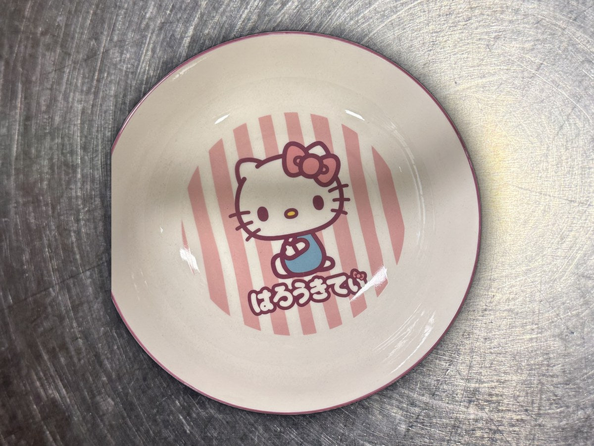 Sanrio Hello Kitty Pink Dinner Bowl: no lead detected by XRF