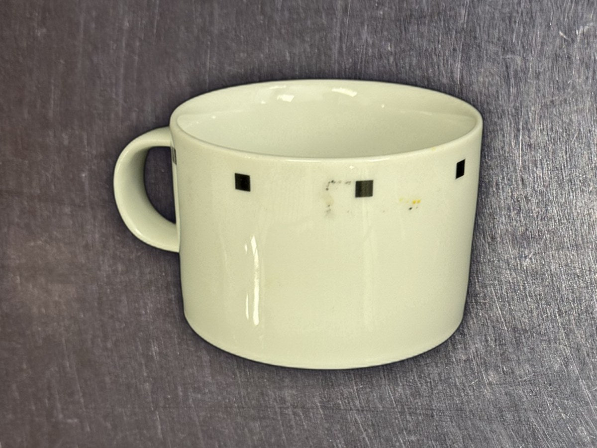 Sasaki White Coffee Mug: no lead detected by XRF