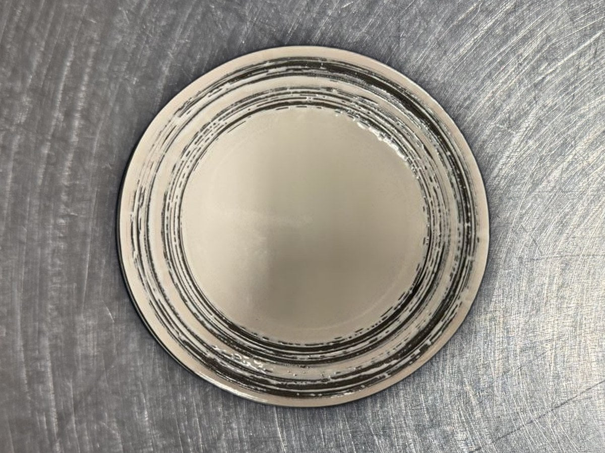 Scratch Collection Black Brush Saucer: 746 ppm lead by XRF