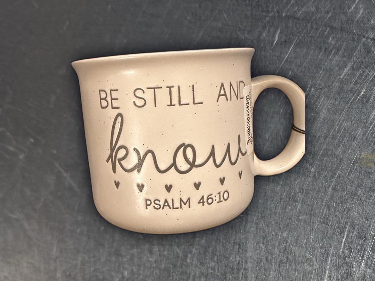 Seeds & Sunshine Be Still Mug: 608 ppm lead by XRF
