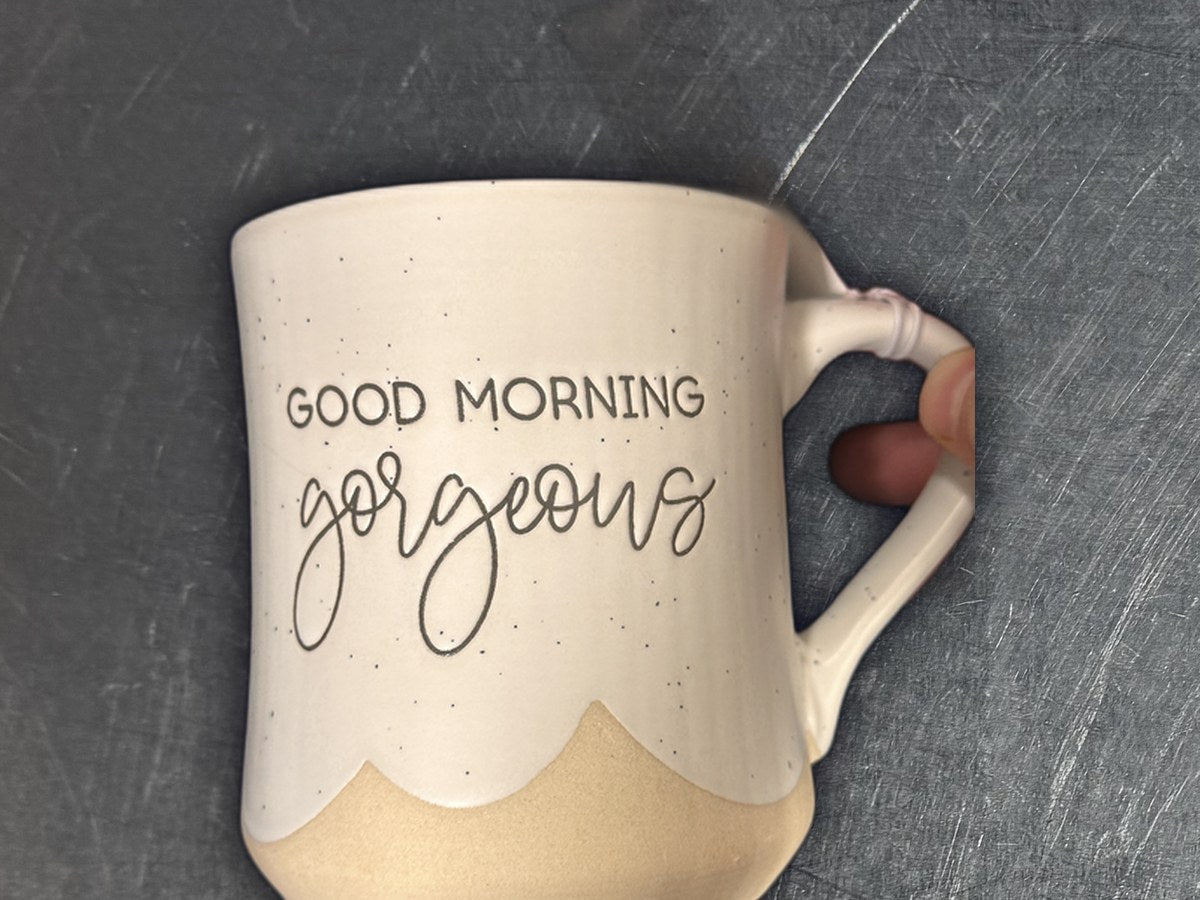 Seeds & Sunshine Good Morning Gorgeous Mug: 1,812 ppm lead by XRF