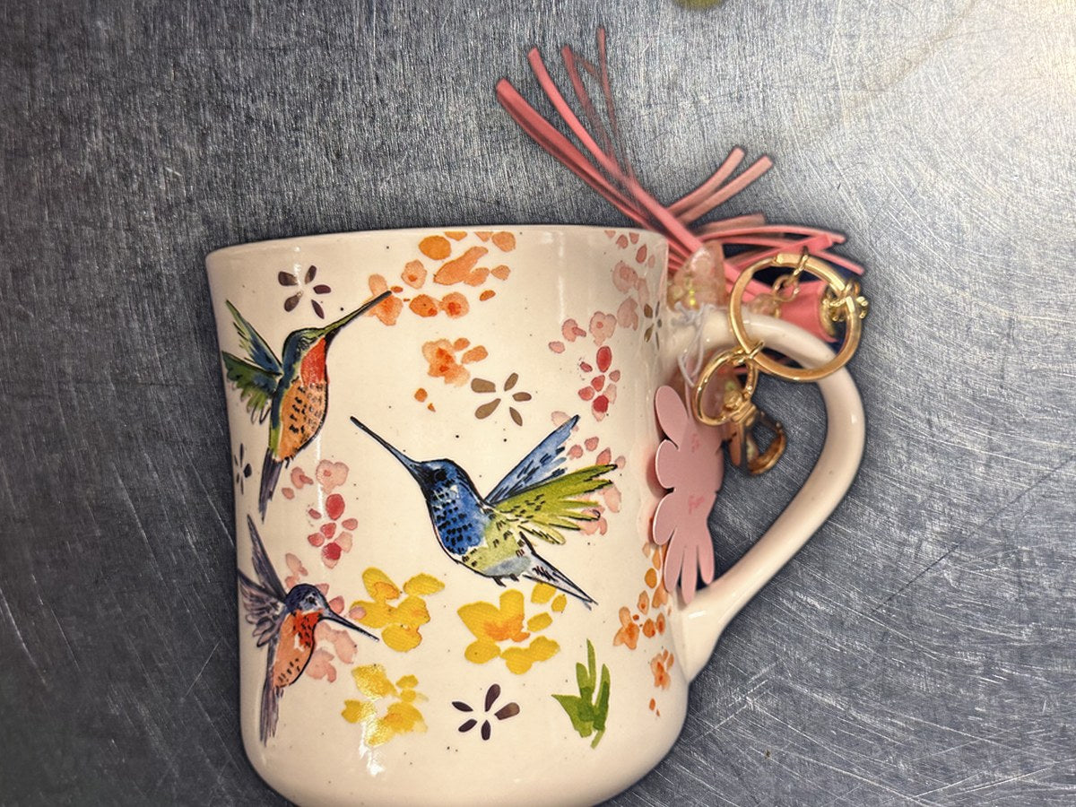 Seeds & Sunshine Hummingbird Coffee Mug: 70 ppm lead by XRF